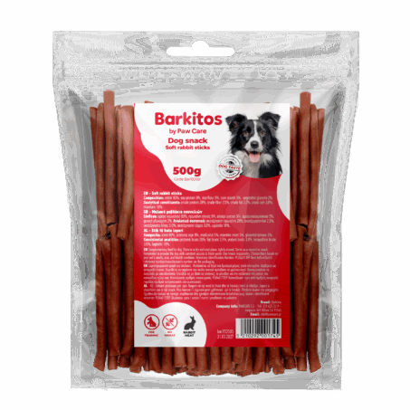 BAR0009 - Soft rabbit sticks 500g