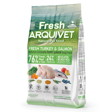 Arquivet Fresh Puppy Junior Turkey & Salmon